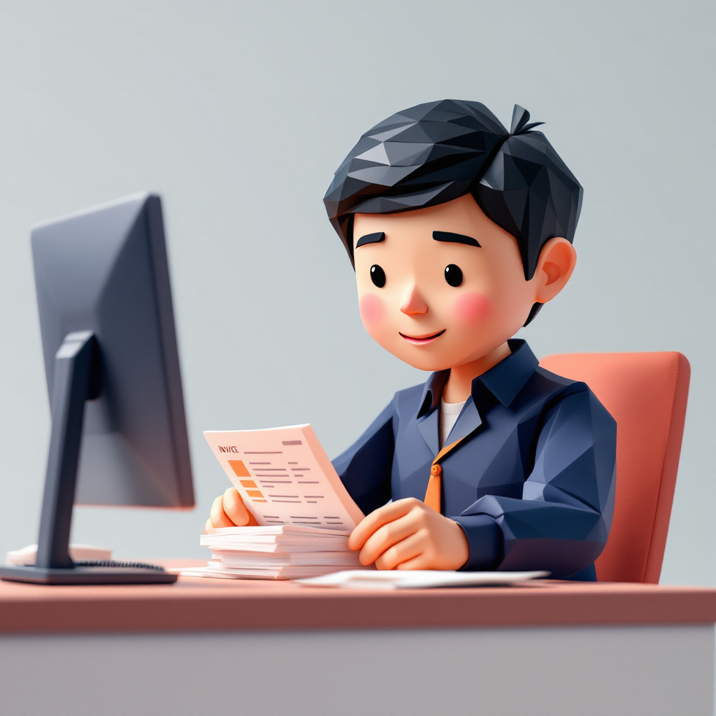 一般事務(未経験・ブランク可)のキャラクターイラスト